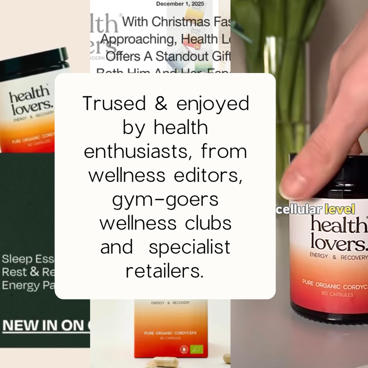 Organic Cordyceps - Energy, Stamina & Endurance - Capsules or Powder