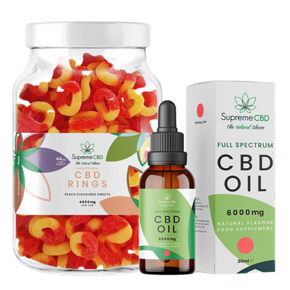 Supreme CBD - CBD Oil With FREE 4800mg Gummies