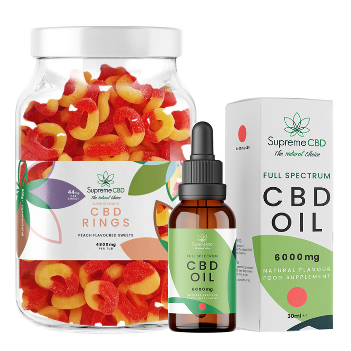 Supreme CBD - CBD Oil With FREE 4800mg Gummies