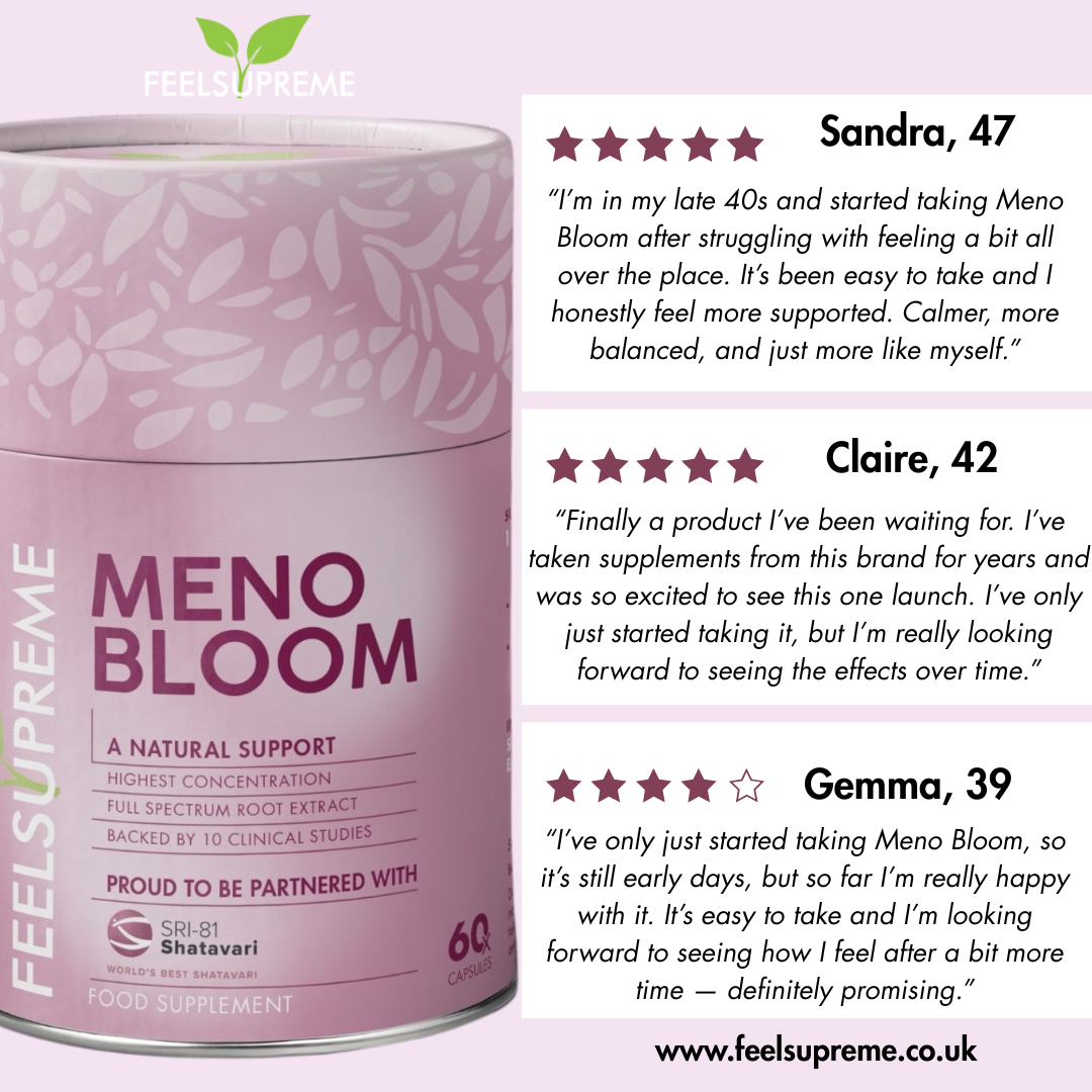 Feel Supreme - Meno Bloom | Menopause Support Supplement for Hormonal Balance
