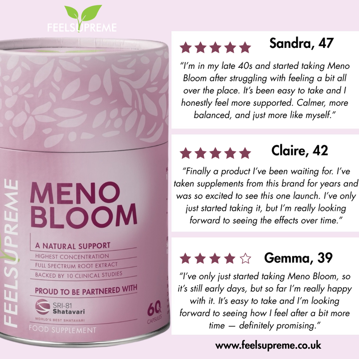Feel Supreme - Meno Bloom | Menopause Support Supplement for Hormonal Balance