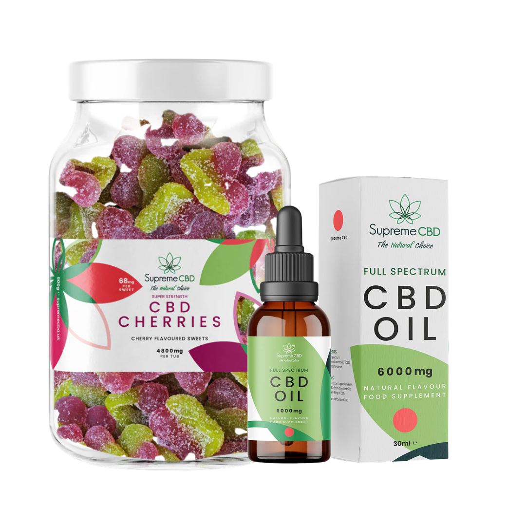Supreme CBD - CBD Oil With FREE 4800mg Gummies
