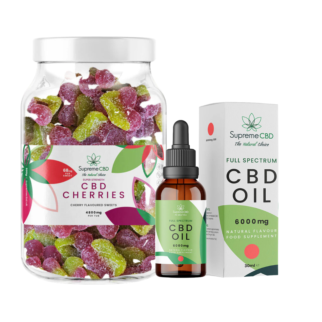 Supreme CBD - CBD Oil With FREE 4800mg Gummies