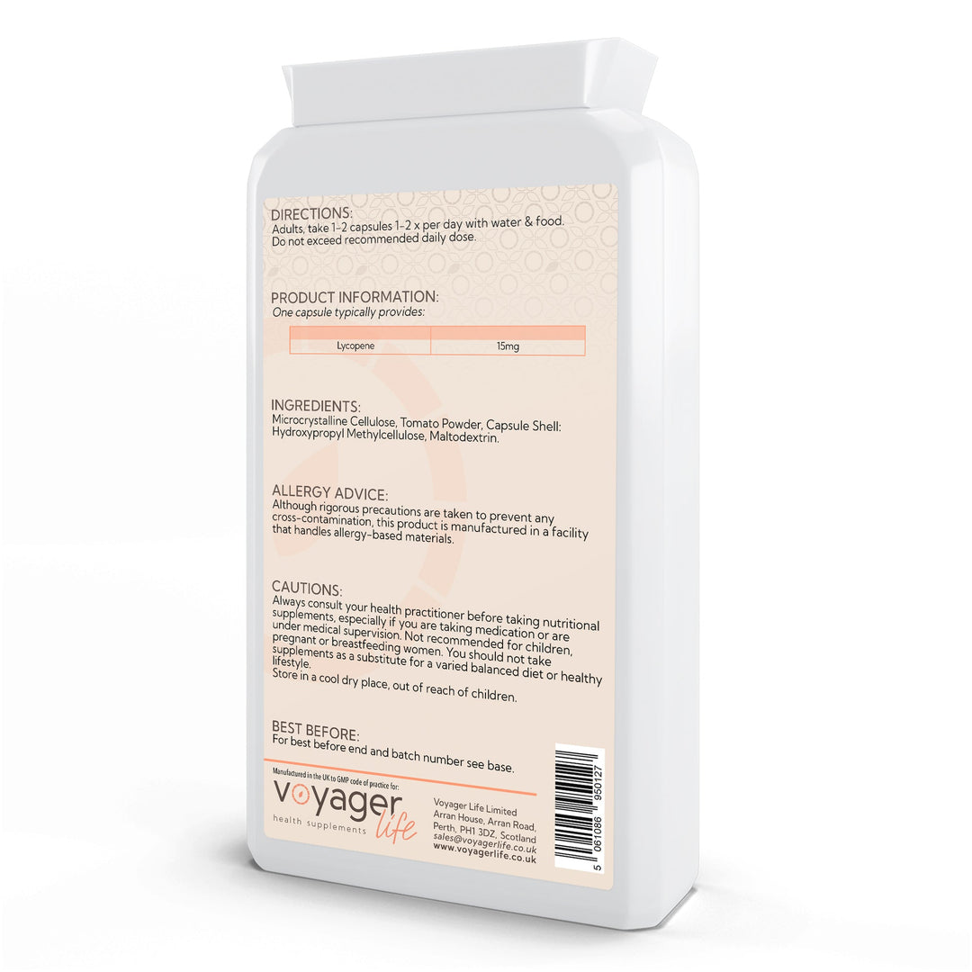 Lycopene 15mg 120 Capsules