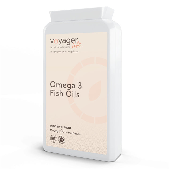 Omega 3 Fish Oils 1,000mg 90 Soft Gel Capsules