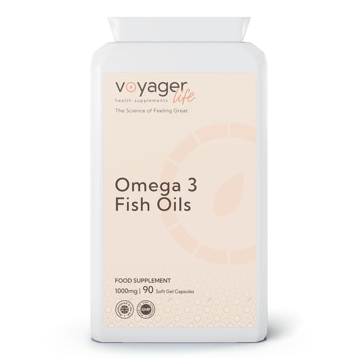 Omega 3 Fish Oils 1,000mg 90 Soft Gel Capsules