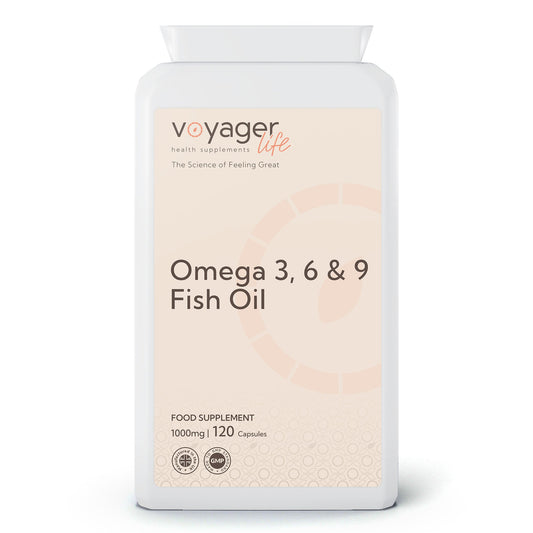 Omega 3, 6, 9 Fish Oils 1,000mg 90 Soft Gel Capsules