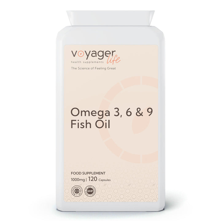 Omega 3, 6, 9 Fish Oils 1,000mg 90 Soft Gel Capsules