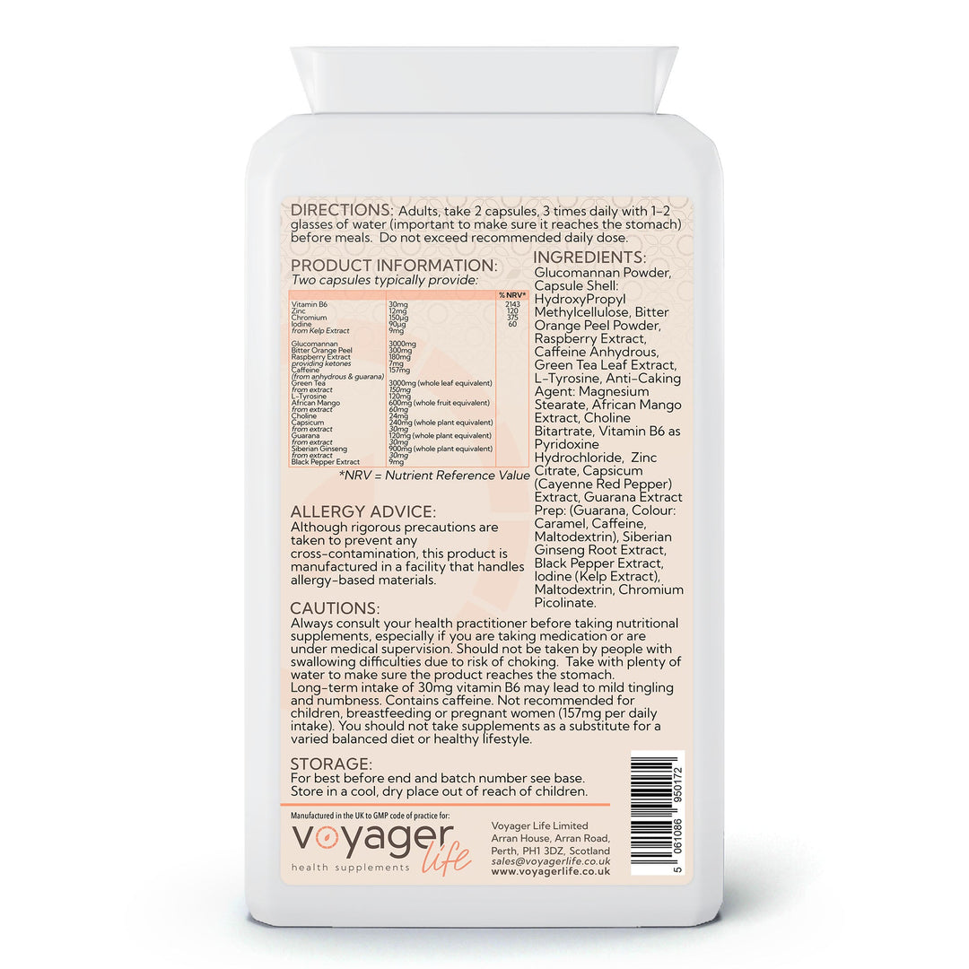Meta Support Complex with Glucomannan 90 Capsules