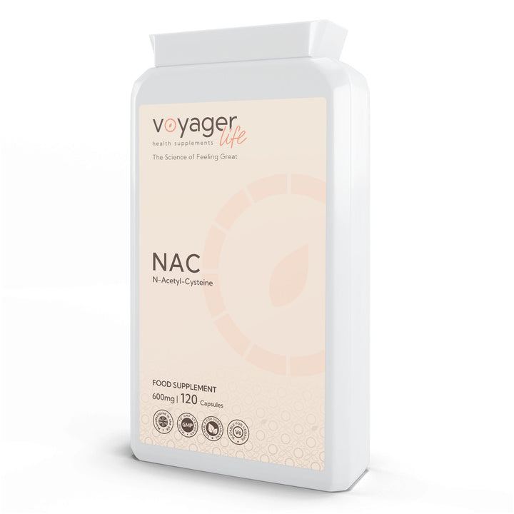 NAC N Acetyl Cysteine 600mg 120 Capsules