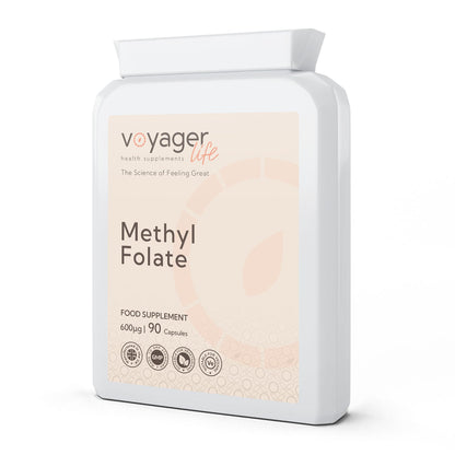 Methyl Folate Quatrefolic 600ug 90 Capsules