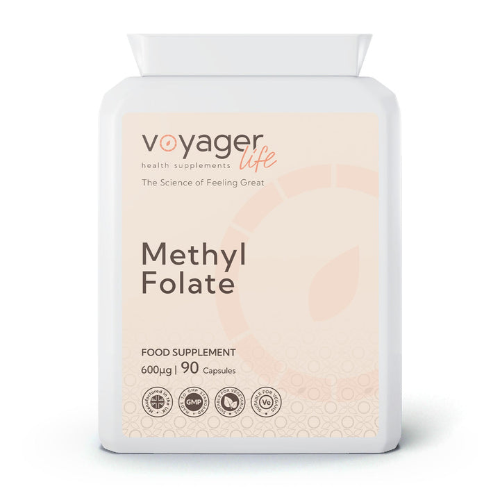 Methyl Folate Quatrefolic 600ug 90 Capsules