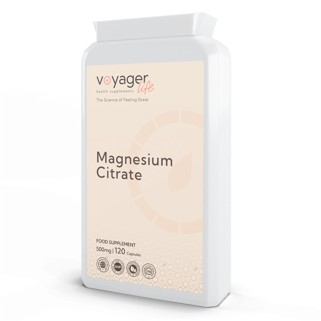 Magnesium Citrate 500mg 120 Capsules