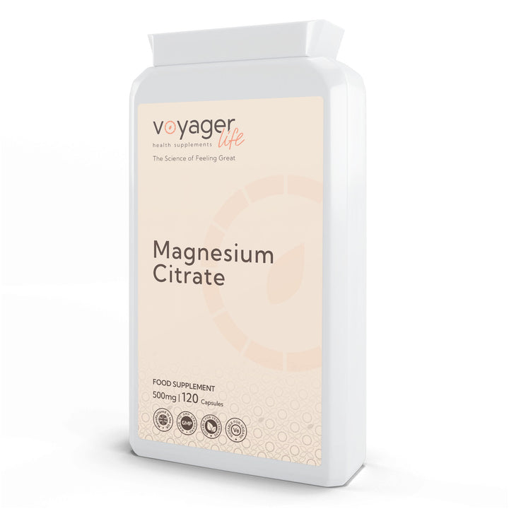 Magnesium Citrate 500mg 120 Capsules