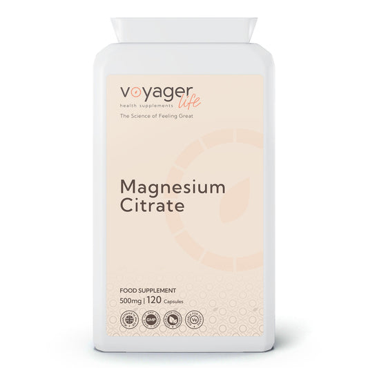 Magnesium Citrate 500mg 120 Capsules