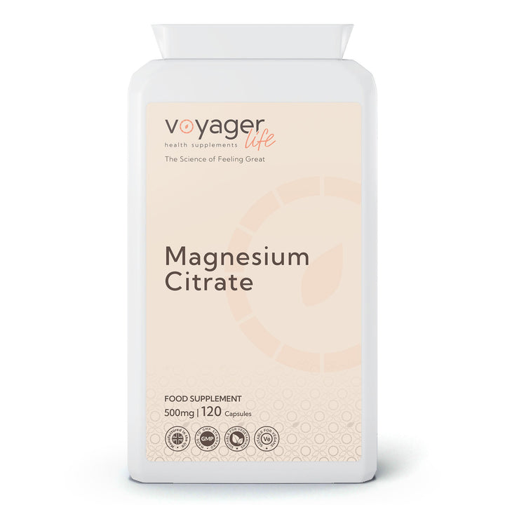 Magnesium Citrate 500mg 120 Capsules