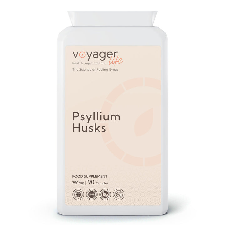Psyllium Husks 750mg 90 Capsules