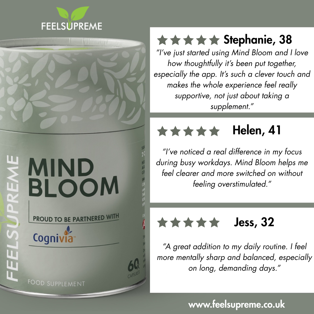 Feel Supreme - Mind Bloom | Memory & Focus Support for Women