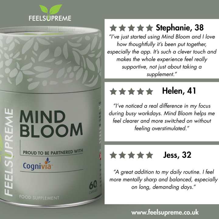Feel Supreme - Mind Bloom | Memory & Focus Support for Women