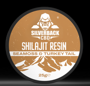 Silverback CBD Seamoss & Turkey Tail Infused Shilajit Resin 25g