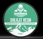 Silverback CBD Ashwagandha & Lions Mane Infused Shilajit Resin 25g