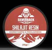 Silverback CBD Cordyceps + Fenugreek Infused Shilajit Resin 25g