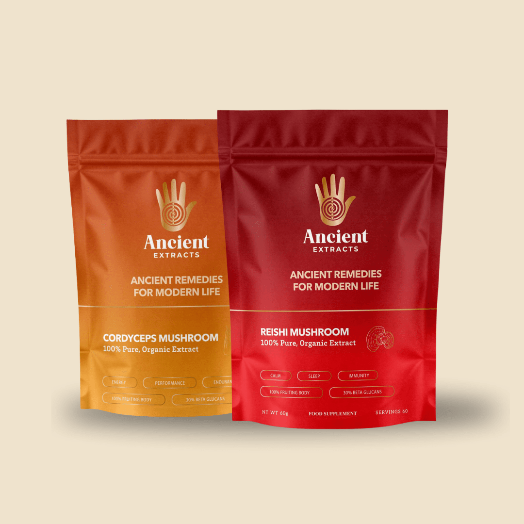 Ancient Extracts - Hormone Pair Reishi & Cordyceps Extracts