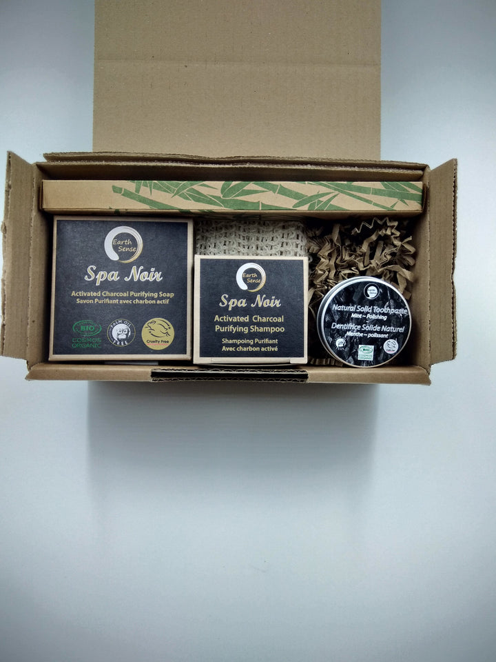 The Positive Company - Spa Noir Solid Soap with activated charcoal