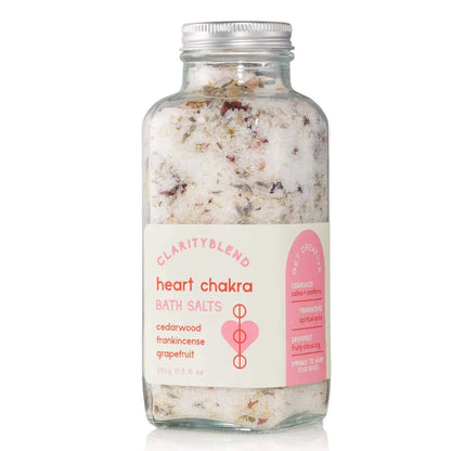 Clarity Blend Aromatherapy Bath Salts | Heart Chakra