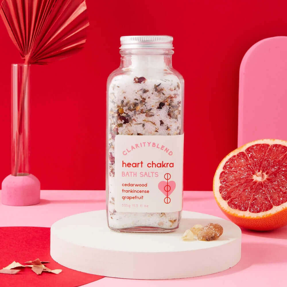 Clarity Blend Aromatherapy Bath Salts | Heart Chakra