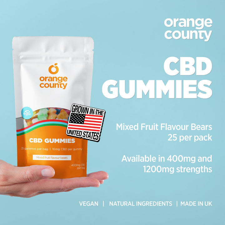 Orange County CBD - CBD Gummy Bears (Small Tub)
