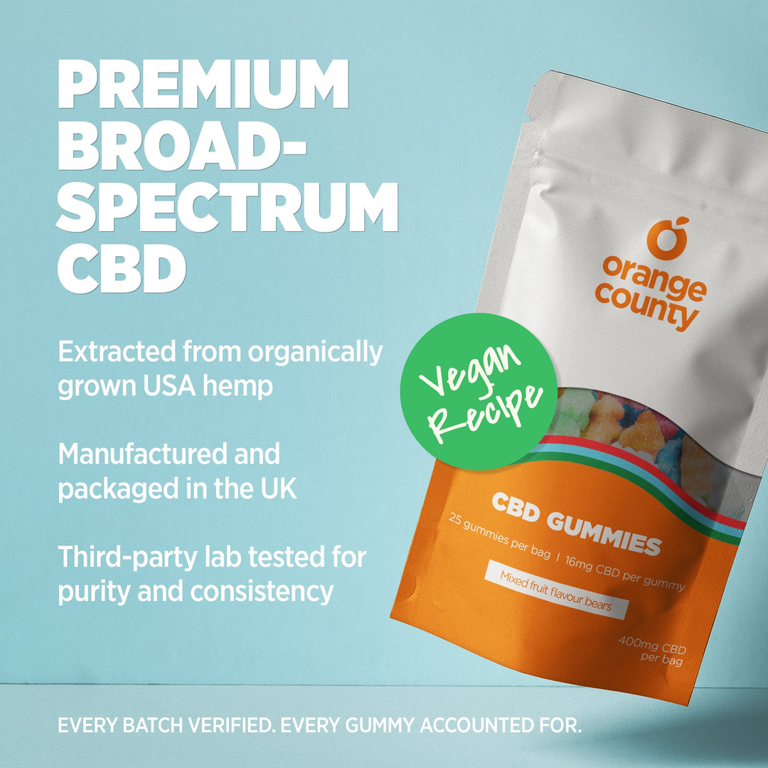 Orange County CBD - CBD Gummy Bears (Small Tub)
