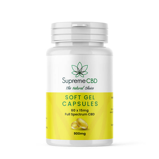 Supreme CBD - CBD Gel Capsules 900mg