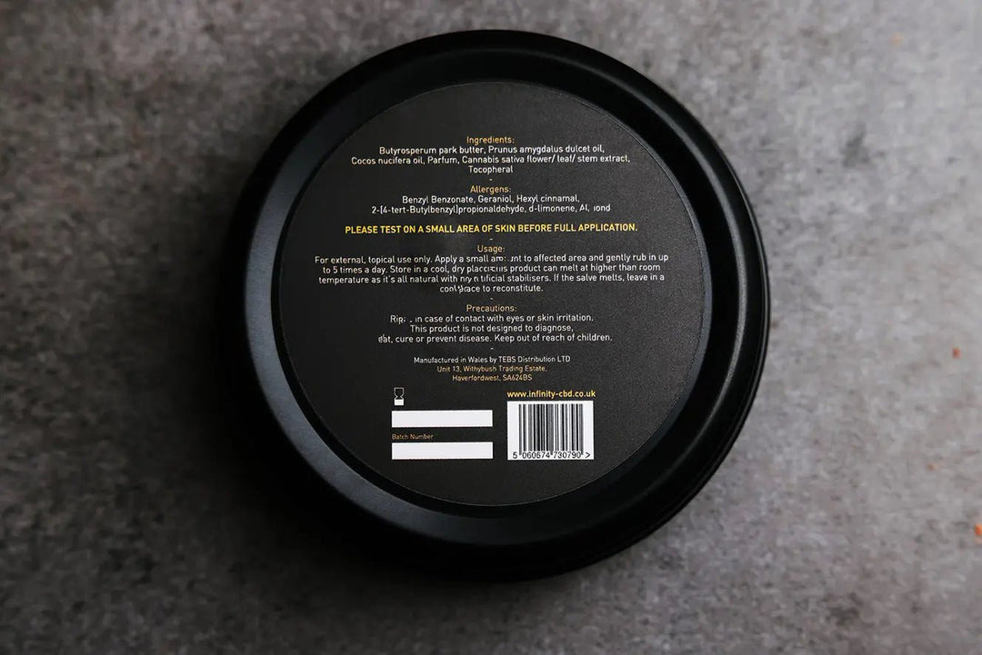 Infinity CBD - CBD Muscle Salve | Fast-Acting Full Spectrum CBD