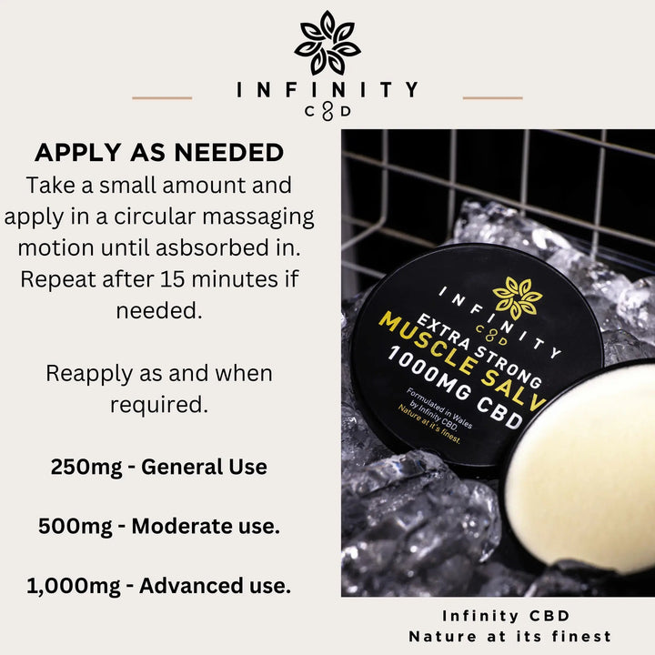 Infinity CBD - CBD Muscle Salve | Fast-Acting Full Spectrum CBD