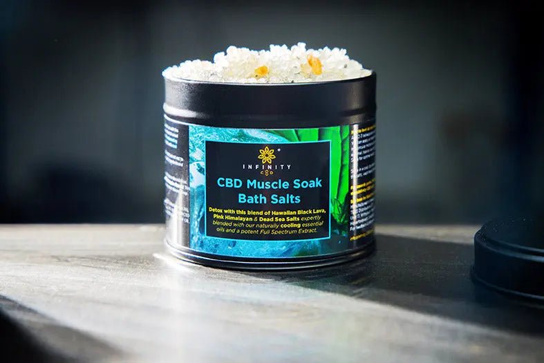 Infinity CBD -  CBD Muscle Soak Bath Salts 500mg