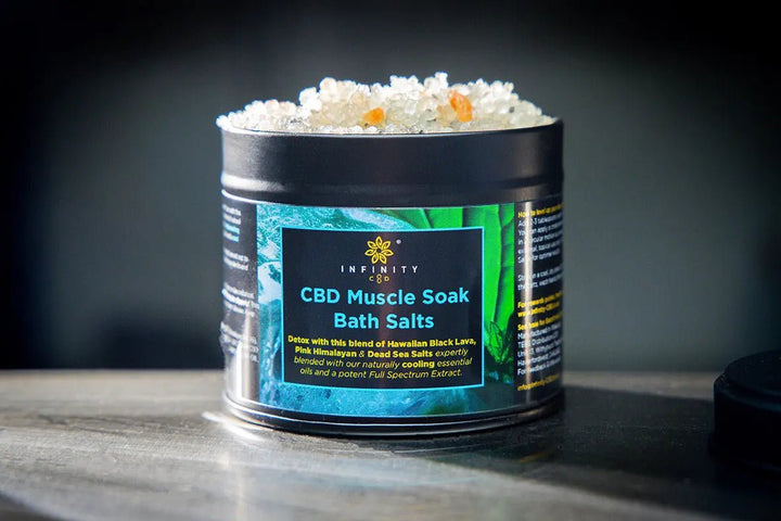 Infinity CBD -  CBD Muscle Soak Bath Salts 500mg