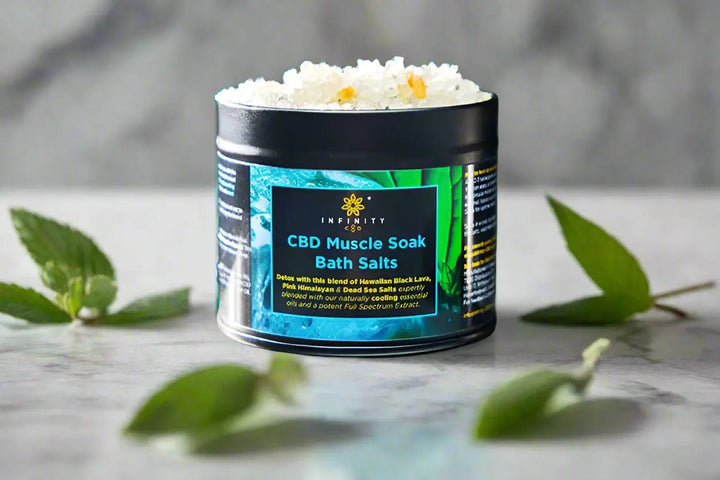 Infinity CBD -  CBD Muscle Soak Bath Salts 500mg
