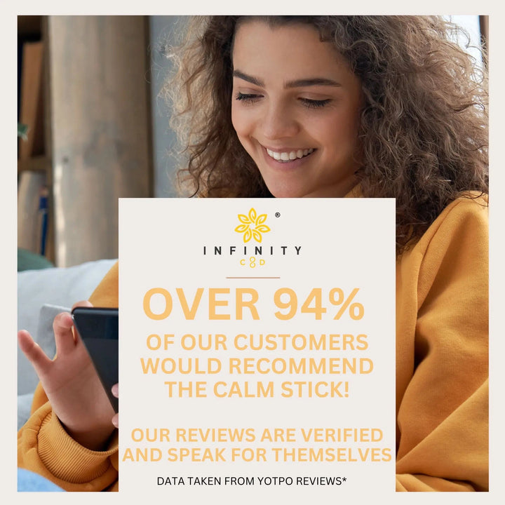 Infinity CBD - The Calm Stick | CBD Roll-On for Stress Relief | Infinity CBD