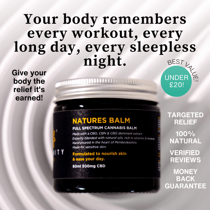 CBD Skin Balm 500mg | Natures Balm| Infinity CBD