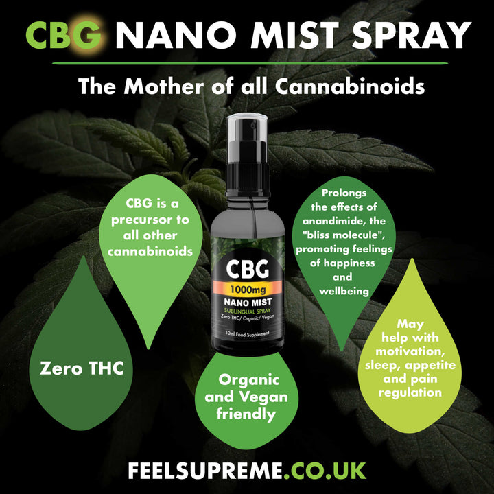 Feel Supreme - CBG Nano Spray - 500mg