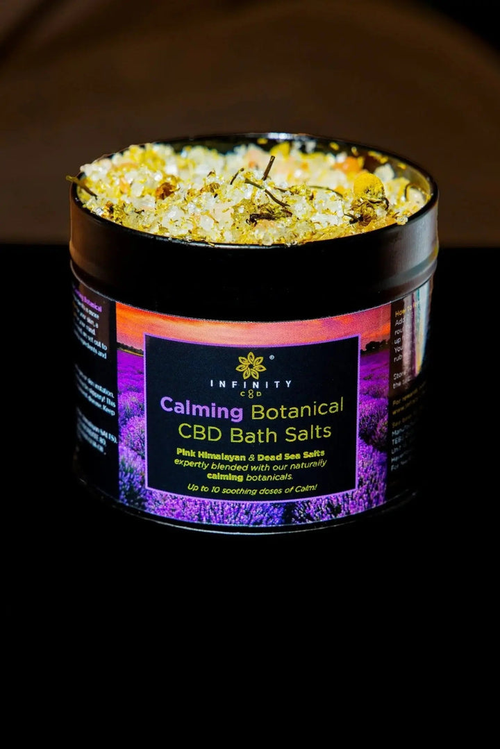 Infinity CBD - CBD Bath Salts 500mg | Relaxing Soak | Infinity CBD