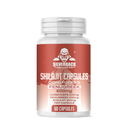 Silverback Wellness -36,000mg  Cordyceps + Fenugreek Infused Shilajit Capsules 60pcs 600mg