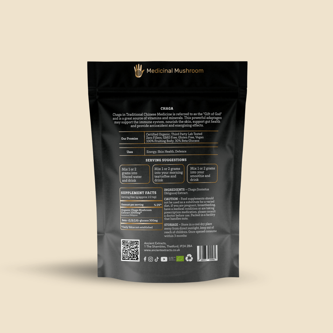 Ancient Extracts - Chaga Mushroom Extract Powder
