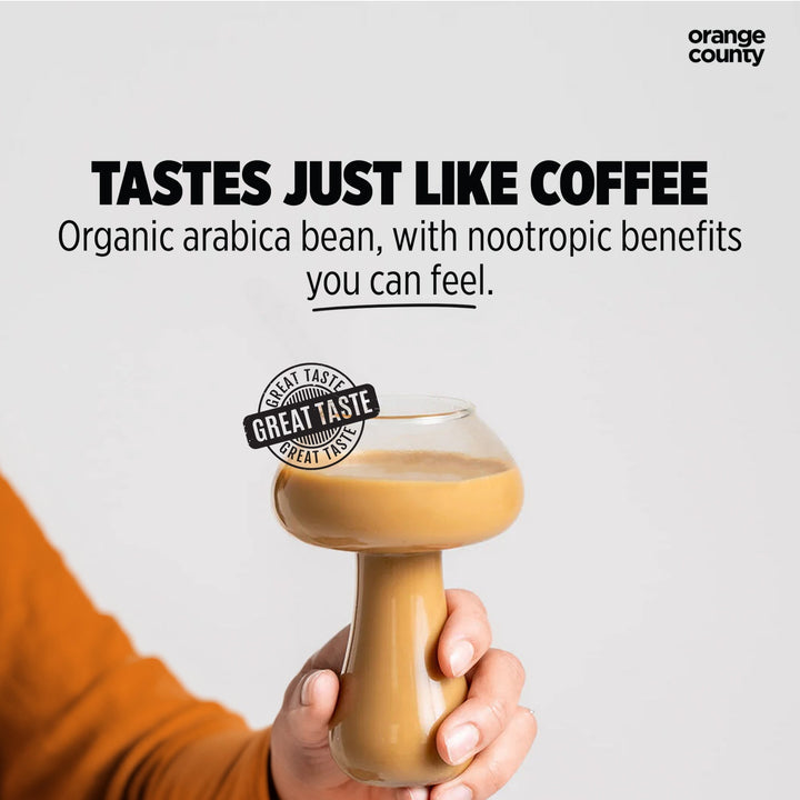 Orange County CBD - BRAIN FOOD. Focus Coffee | 200g & Free Mixer!