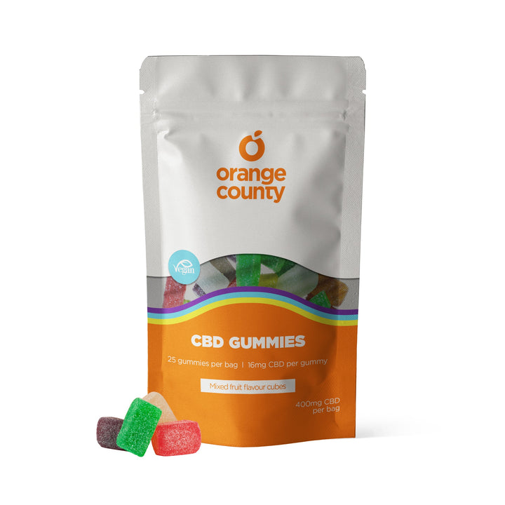 Orange County CBD - CBD Gummy Cubes (Small Tub)