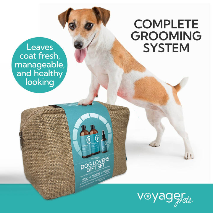 Dog Lovers Pet Grooming Gift Set