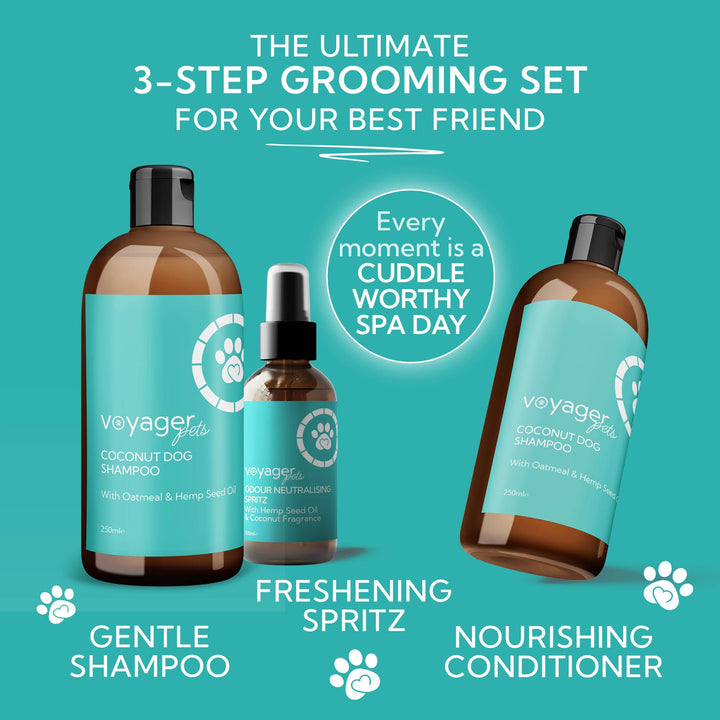 Dog Lovers Pet Grooming Gift Set