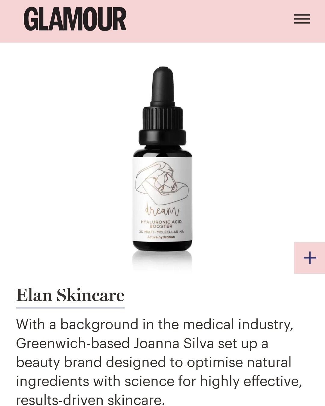 The Positive Company - Pure Hyaluronic Acid Hydrating Serum