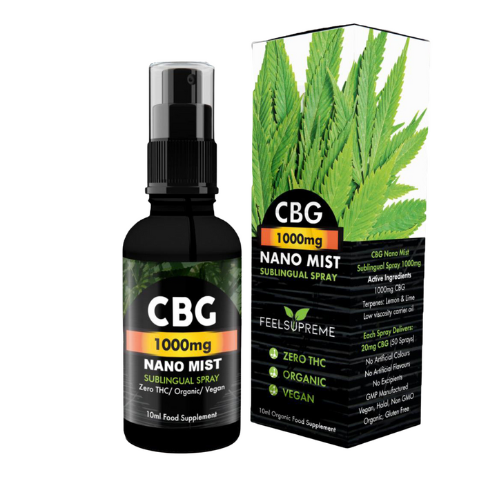 Feel Supreme - CBG Nano Spray - 1000mg